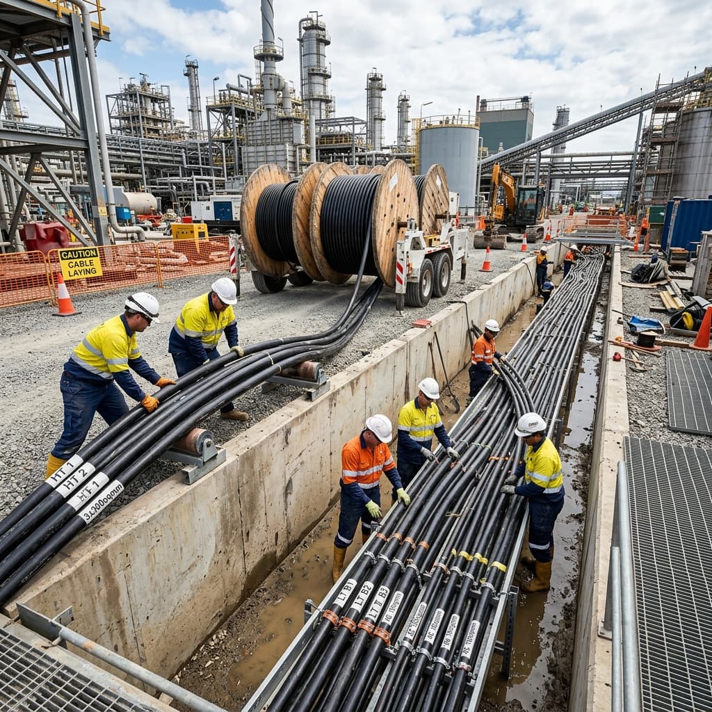 HT / LT Cable Laying