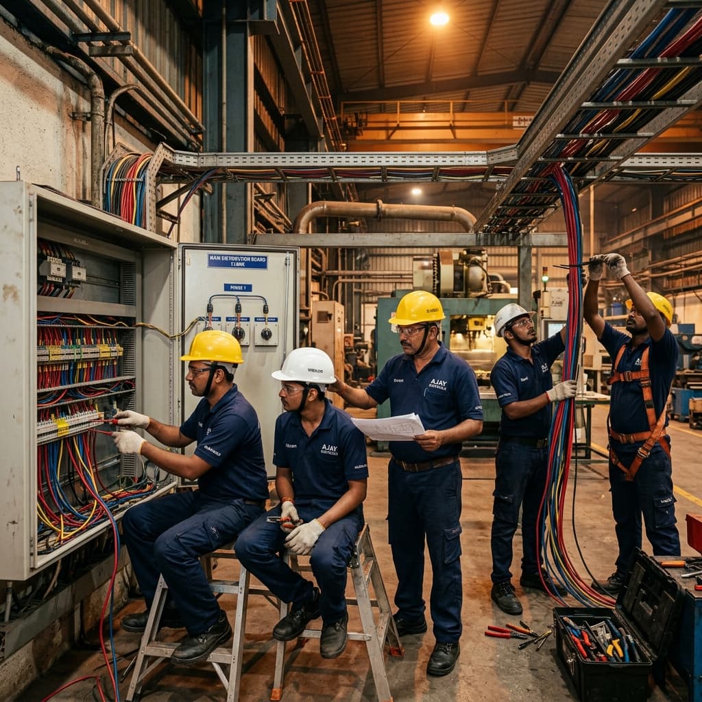 Laxmi Electrical skilled workforce